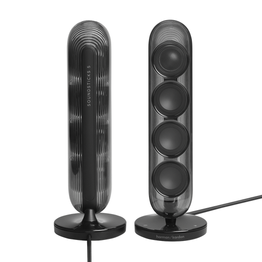 Harman Kardon SoundSticks 5 - Black - 2.1-channel Bluetooth speaker with HDMI - Detailshot 1 image number null